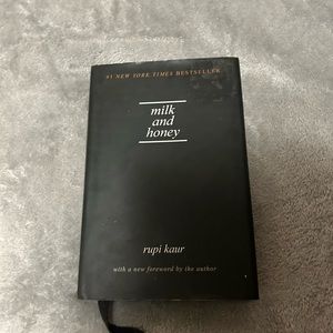 Milk and honey hardcover book